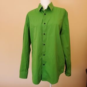 Express Green Dress Shirt
